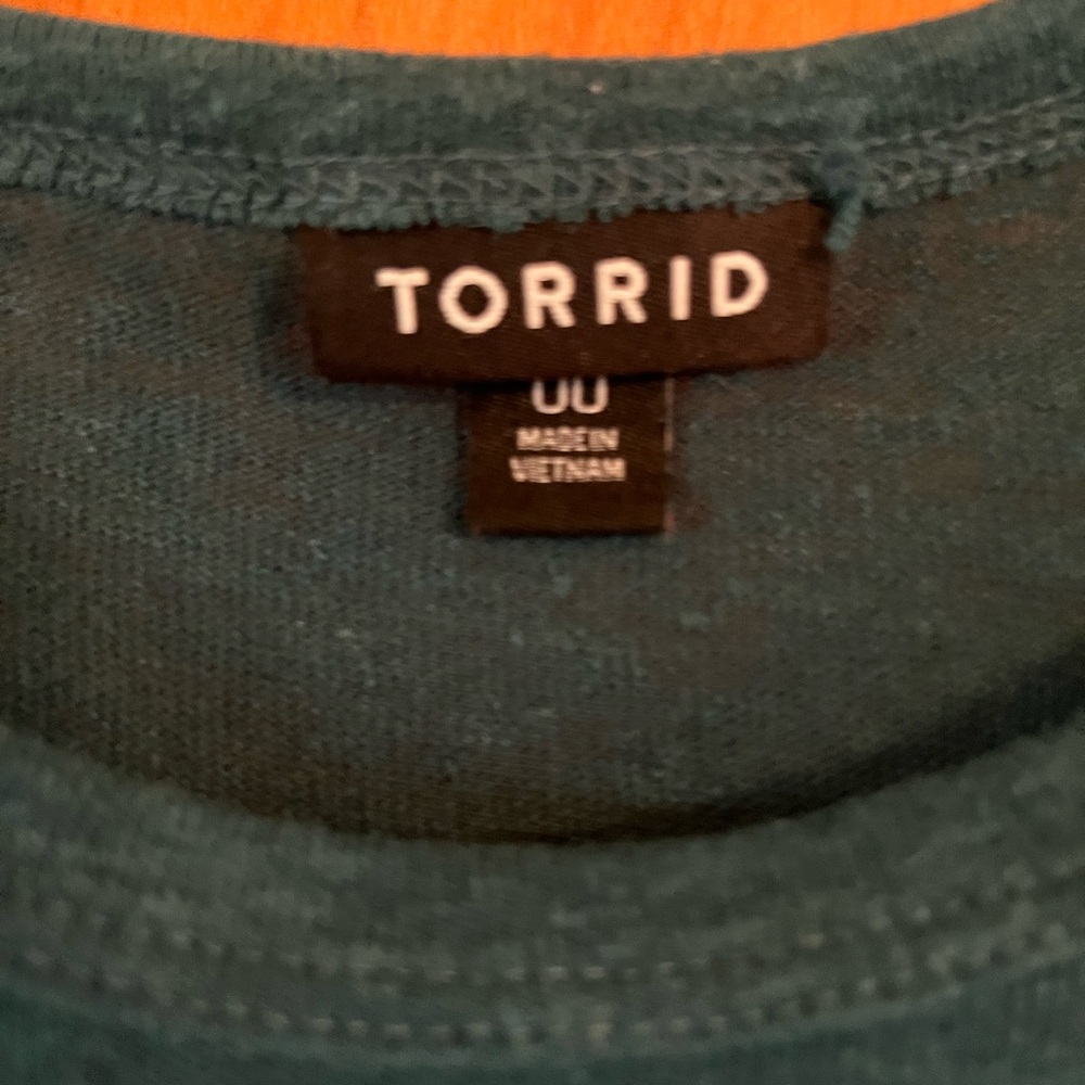 Torrid Deep Teal Blouse